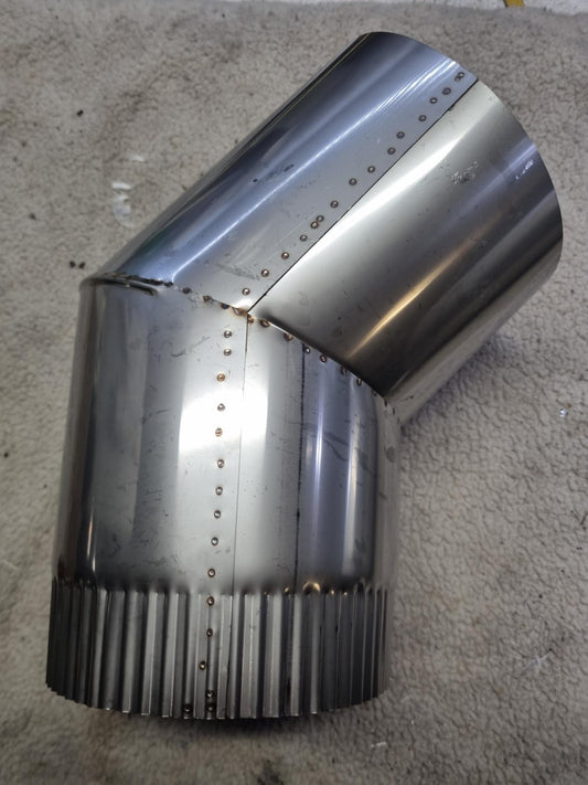 6 inch 45 degree Bend S/S