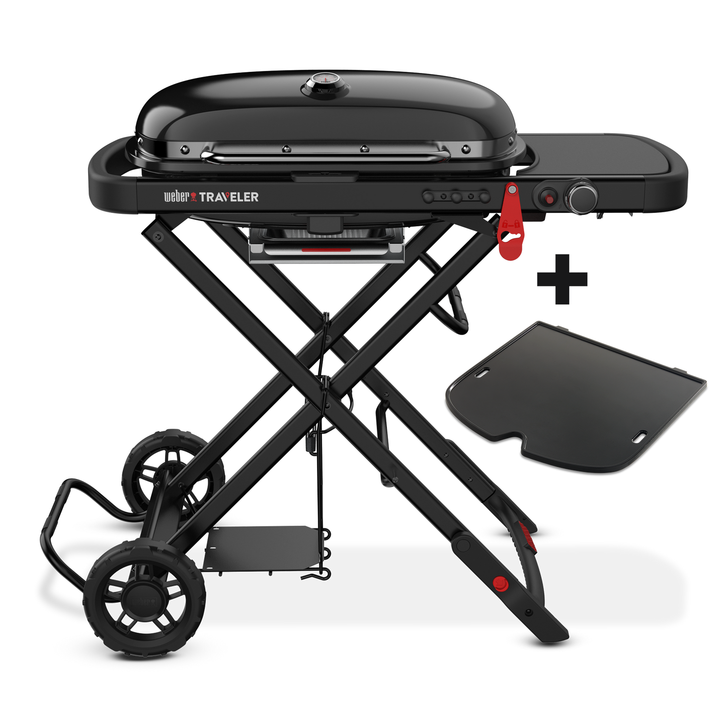 Weber Traveler® Portable Gas Barbecue Stealth Edition (LPG)