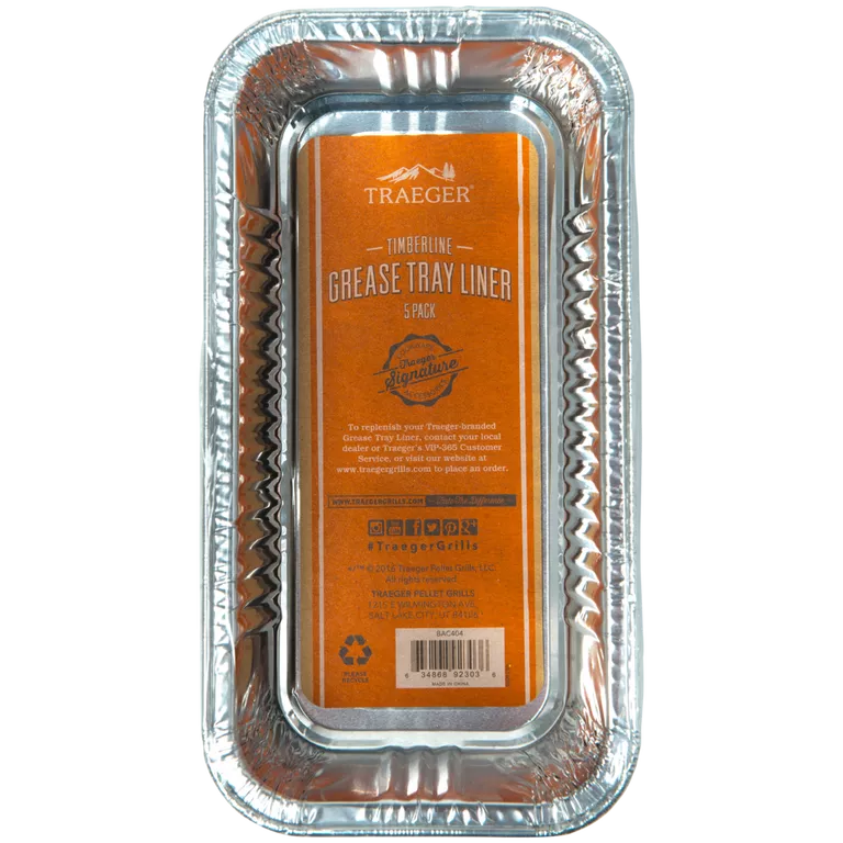 TRAEGER Grease Pan Liners Timberline 850 & 1300