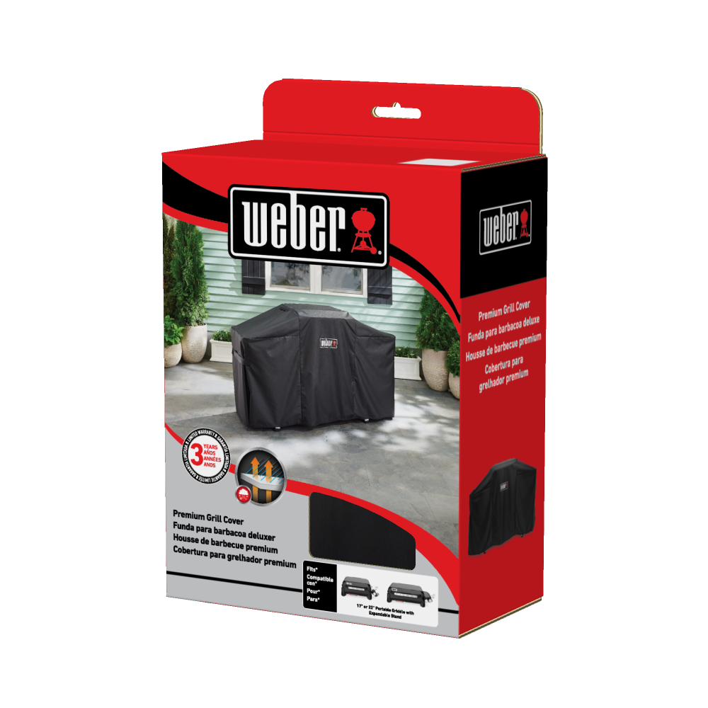 Weber® Slate™ Tabletop Premium Griddle and Stand Cover