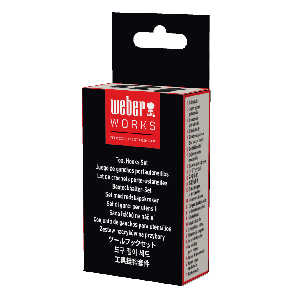 Weber Works™ Tool Hooks Set 3pk