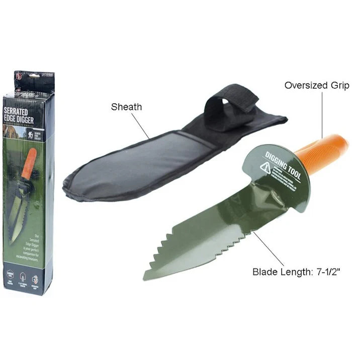 Serrated Edge Digger