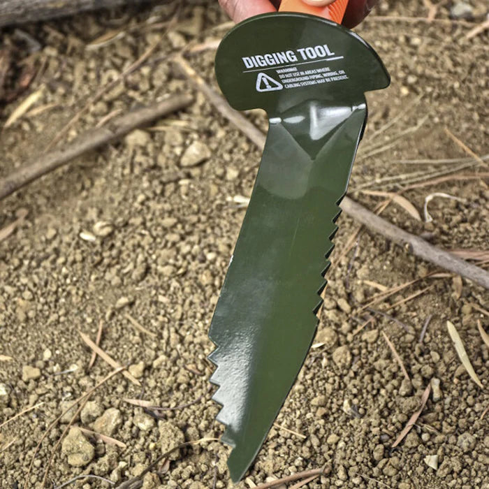 Serrated Edge Digger