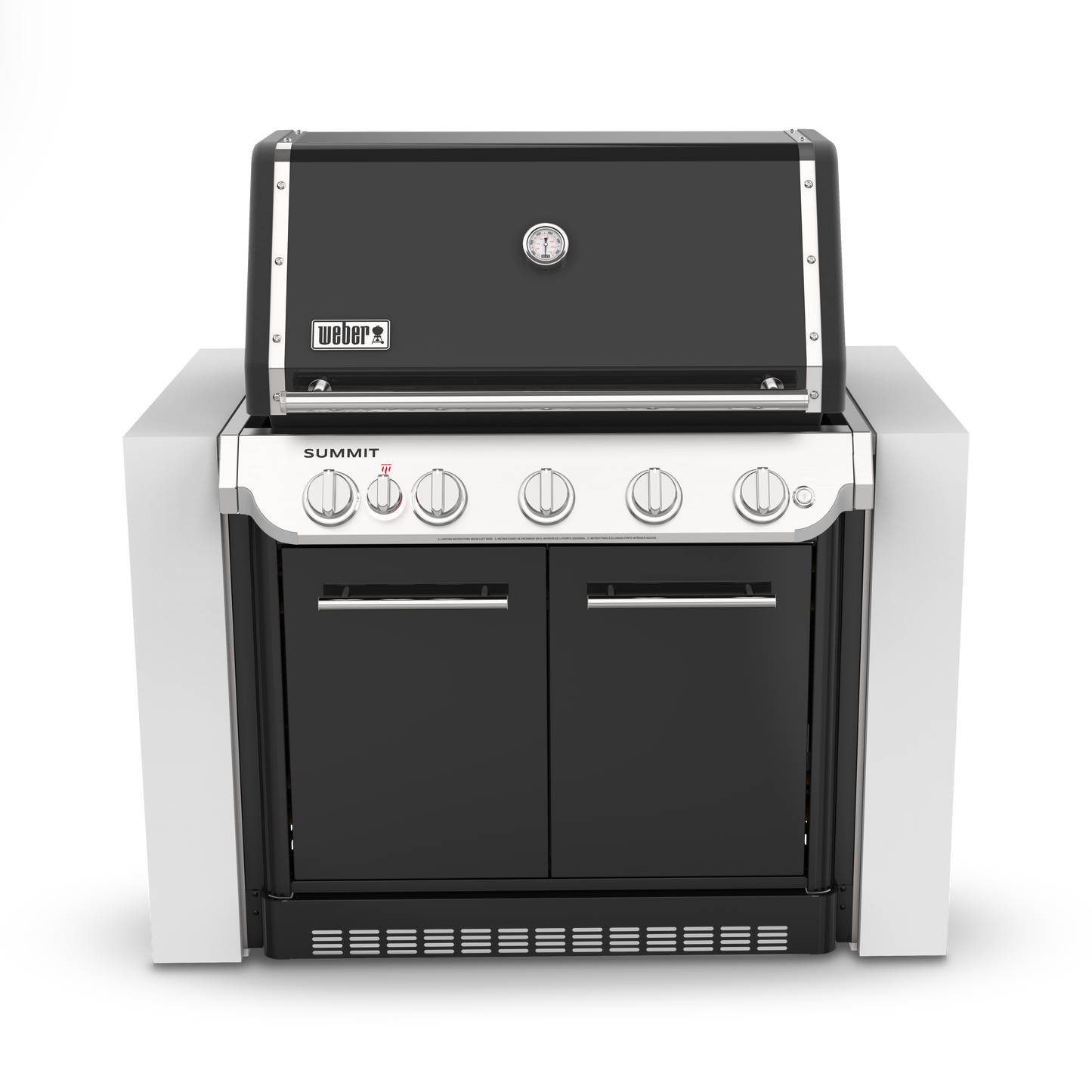 Summit® SB38 Built-In Gas Barbecue Black