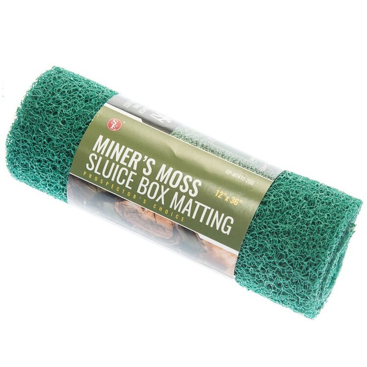 SE Miner's Moss Sluice Box Matiing 12" x 36"