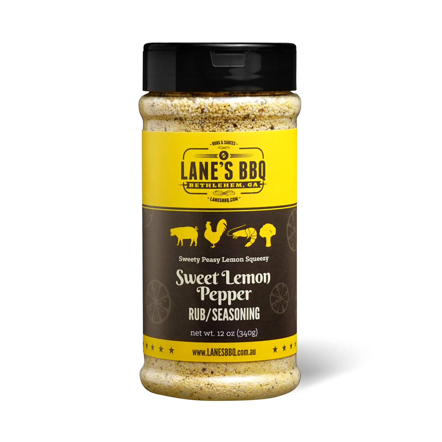 LANES Sweet Lemon Pepper Rub