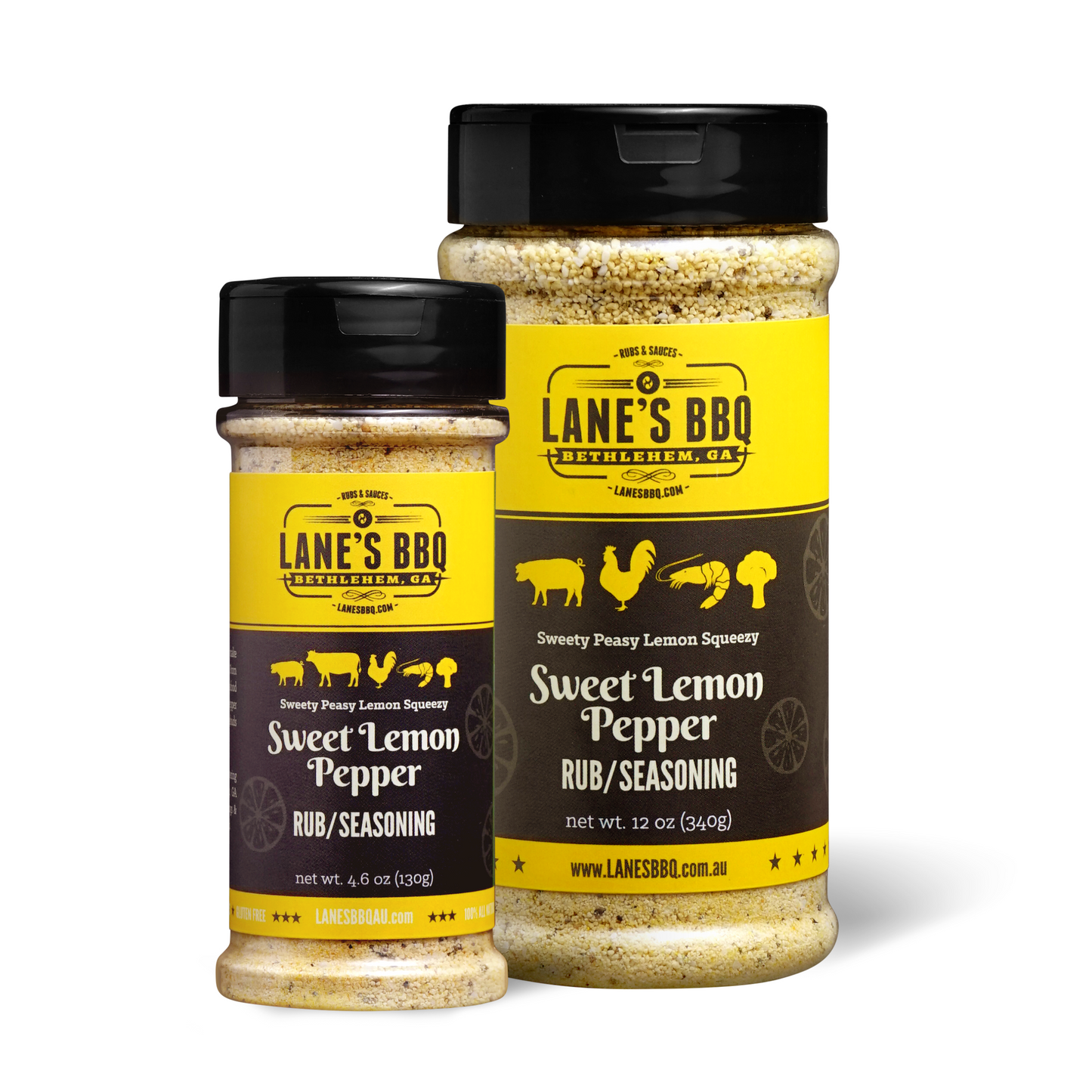 LANES Sweet Lemon Pepper Rub