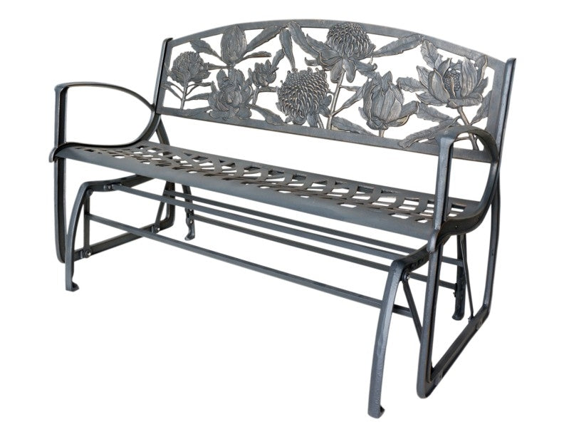Cast Iron Glider Bench