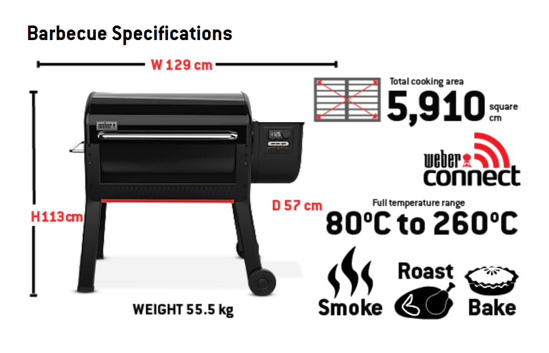 Weber Smoque™ XL Pellet Smoker