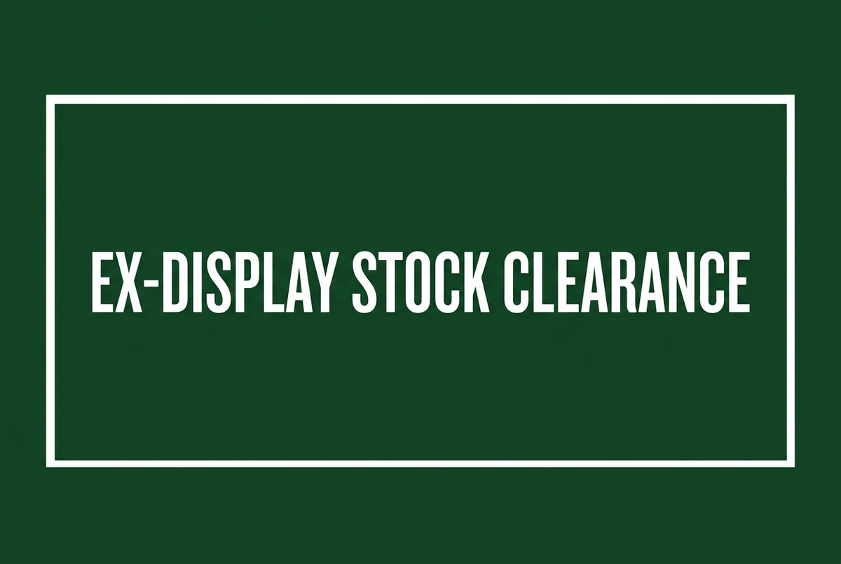 Ex-Display Clearance – Big Savings on Quality Products