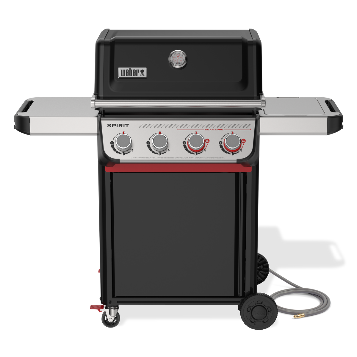 Weber® Spirit® E-425 Black 4 Burner Gas Barbecue