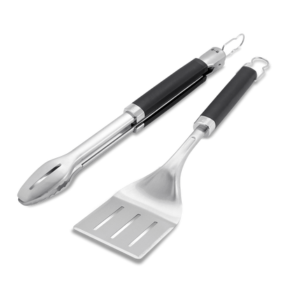 Weber Precision Grill Tongs & Spatula Set
