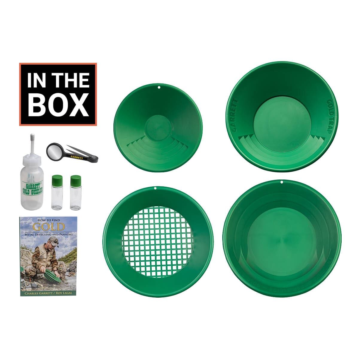 Garrett Deluxe Gravity Trap Gold Panning Kit