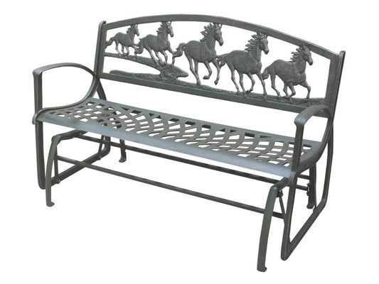 Cast Iron Glider Bench