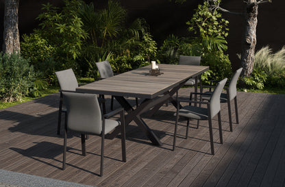 Wye Extendable Table - 7 Piece setting