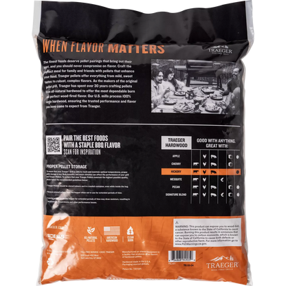 TRAEGER - HICKORY PELLETS