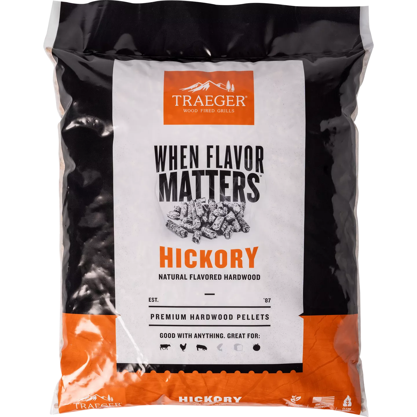 TRAEGER - HICKORY PELLETS