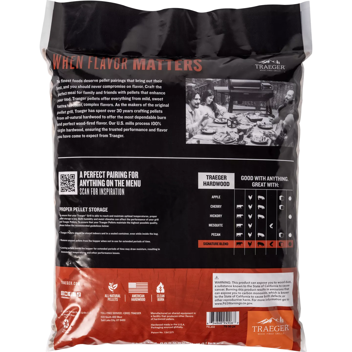 TRAEGER - SIGNATURE BLEND PELLETS