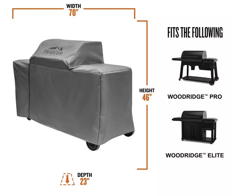 TRAEGER Woodridge Pro Grill Cover